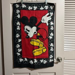 Vintage 1980s-1990s Mickey Mouse Pillowcase Disney Disneyland 80s 90s